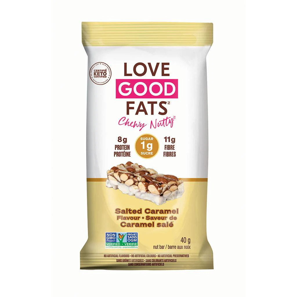 Barre Chewy Nutty à Saveur de Caramel Salé