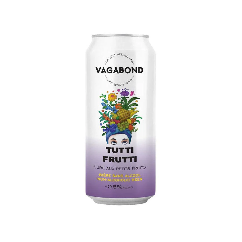 Bière Tutti Frutti Sure aux Petits Fruits Sans Alcool