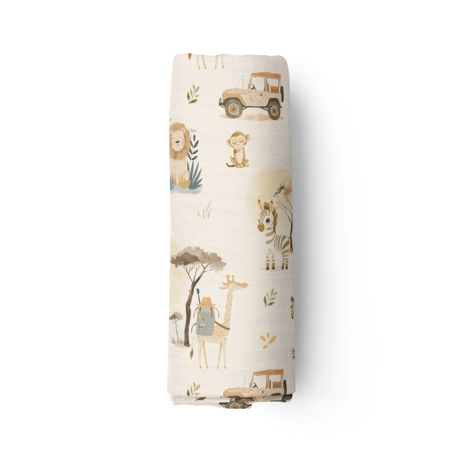 Couverture mousseline de bambou - Destination Afrique – Image 2